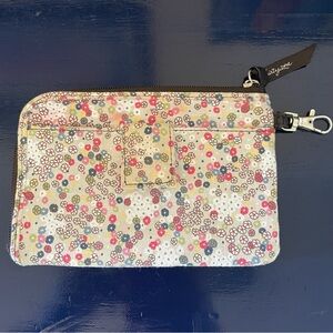 Thirty-One Floral Zip-Up Wallet